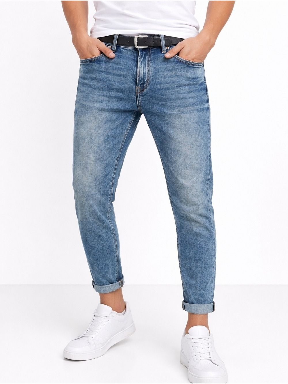 CROPP Men's Light Wash Jeans Size W 28 x L 30